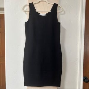 ST JOHN x Marie Gray Mobwife Classic Knit Preppy Old Money Black Dress, 2